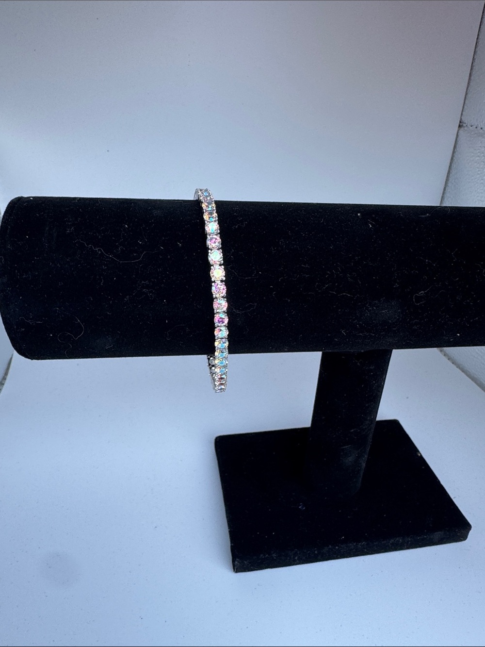 Dominique Iridescent Multi-Stone Tennis Bracelet
